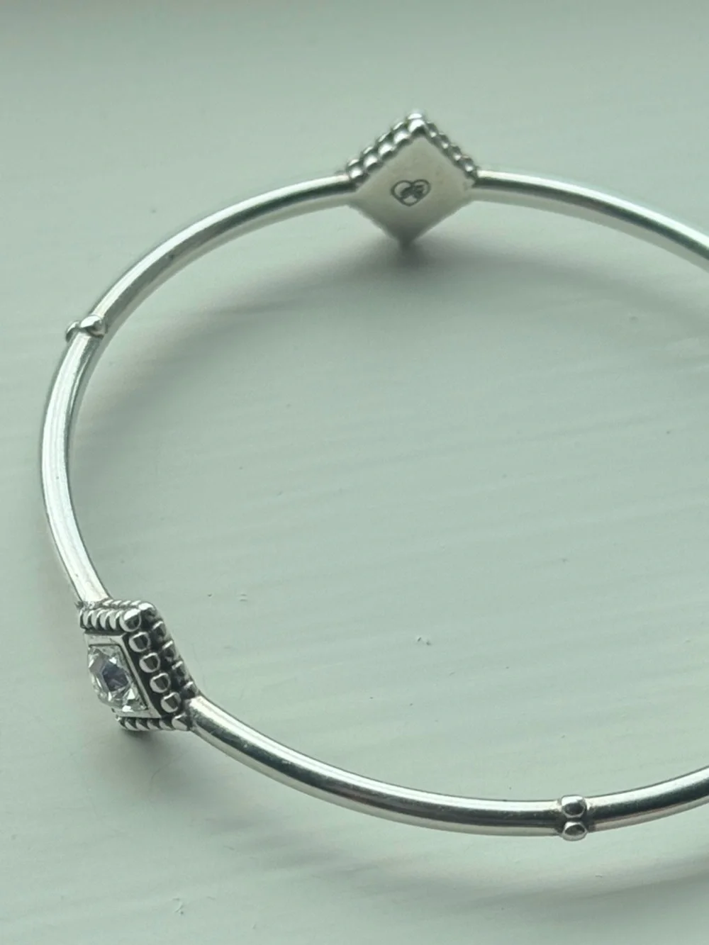 Brighton Women’s Silver Twinkle Trio Bangle OS EUC Worn Once